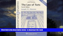 Audiobook The Law of Torts: Examples   Explanations, 4th Edition Joseph W. Glannon Audiobook