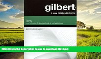 Pre Order Gilbert Law Summaries on Torts, 24th Edition Marc A. Franklin Full Ebook