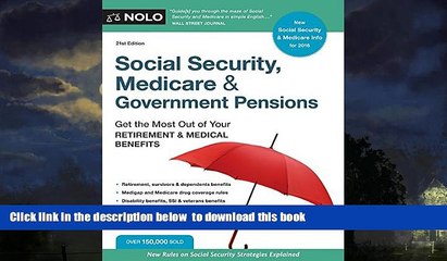 Buy NOW Joseph Matthews Attorney Social Security, Medicare   Government Pensions: Get the Most Out