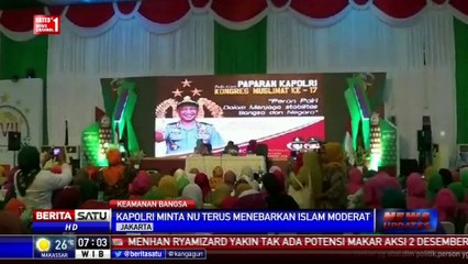 Kapolri Ajak Muslimat NU Jaga Stabilitas Bangsa