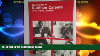Price Opportunities in Nutrition Careers Carol Caldwell On Audio