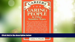 Best Price Careers for Caring People and Other Sensitive Types (Vgm Careers for You Series