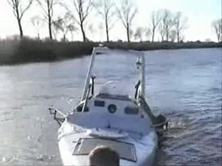 Record Atlantique à la rame : entraînement à Marans