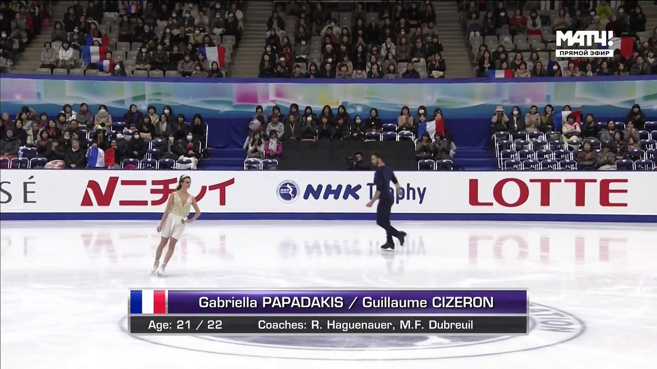 NHK2016 	Gabriella PAPADAKIS / Guillaume CIZERON SD