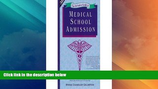 Price Definitive Guide to Medical School Admission Mark Allan Goldstein On Audio
