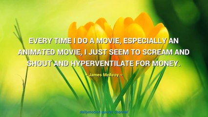 James McAvoy Quotes #1