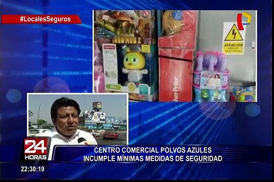 Centro comercial Polvos Azules incumple medidas de seguridad