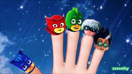 下载视频: PJ masks finger family - PJ Masks Finger Family Rhyme Song - Kid Songs - ChuChuTV