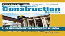 [PDF] Running a Successful Construction Company (For Pros, by Pros) Full Colection