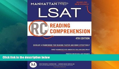 Price Reading Comprehension: LSAT Strategy Guide, 4th Edition Manhattan Prep On Audio