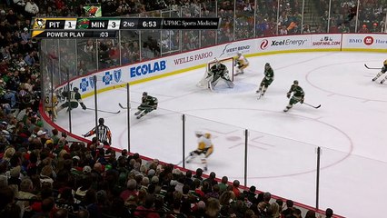 Pittsburgh Penguins vs Minnesota Wild | NHL | 25-NOV-2016 - Part 3