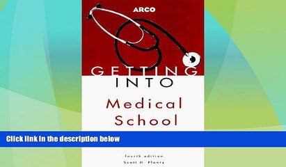 Price Getting Into Medical School Today (Arco Getting Into Medical School Today) Arco On Audio