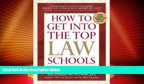 Price How to Get Into the Top Law Schools, 4th edition Richard Montauk J.D. On Audio