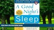 Pre Order The Harvard Medical School Guide to a Good Night s Sleep (Harvard Medical School