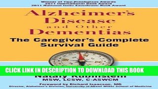 [FREE] PDF Alzheimer s Disease and Other Dementias - The Caregiver s Complete Survival Guide