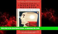 Epub Secrets from an Inventor s Notebook Maurice Kanbar PDF