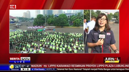 Suasana Salat Istighosah di Polda Metro Jaya