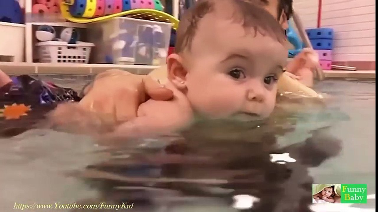 Baby Swimming - Baby Underwater - Cute Baby by Funny Videos Channel
