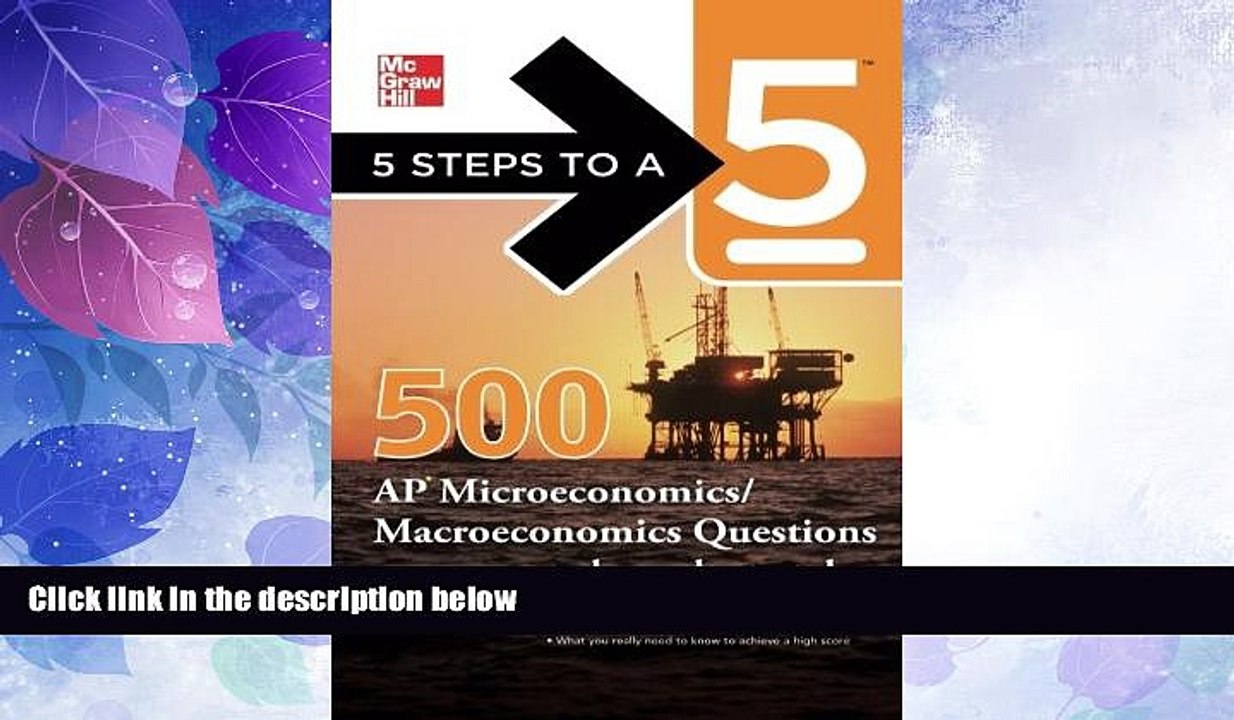 Best Price 5 Steps to a 5 500 Must-Know AP Microeconomics/Macroeconomics Questions (5 Steps to a 5