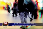 Ciudadano italiano fue confundido con ‘burrier’ en aeropuerto Jorge Chávez