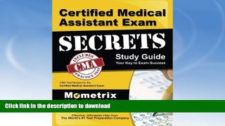 READ  Certified Medical Assistant Exam Secrets Study Guide: CMA Test Review for the Certified