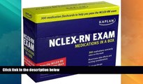 Best Price Kaplan NCLEX-RN Exam Medications in a Box [Cards]  On Audio