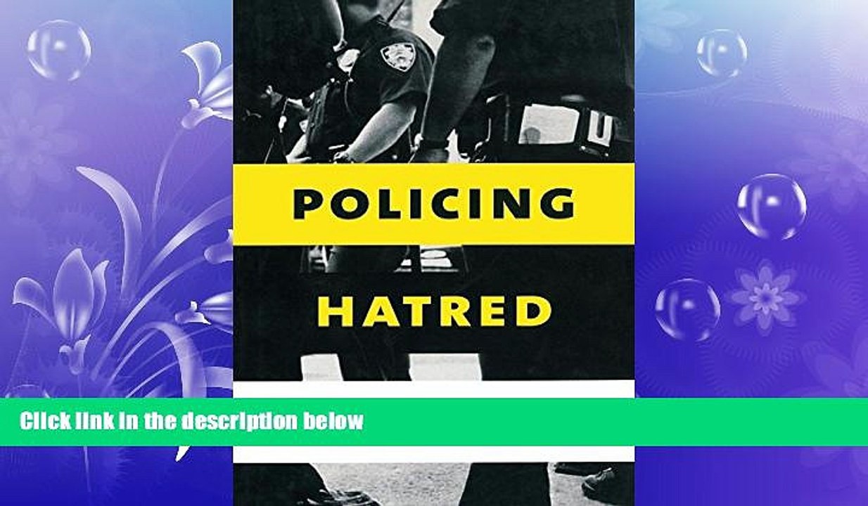 Audiobook Policing Hatred: Law Enforcement, Civil Rights, and Hate Crime (Critical America)