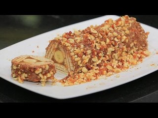 بانوف رول بالشوكولاتة | غادة التلي