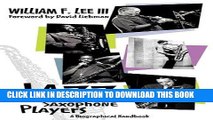 Best Seller Jazz Saxophone Players: A biographical Handbook Download Free