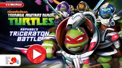 2016 McDonald McPlay Teenage Mutant Ninja Turtles: Raphael's Triceraton Battle