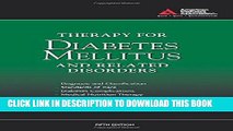 [FREE] EPUB Therapy for Diabetes Mellitus and Related Disorders Download Online