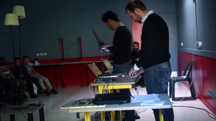 Résidence d'artites_travail en cours