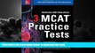 Pre Order McGraw-Hill Education 3 MCAT Practice Tests, Third Edition George J. Hademenos Full Ebook