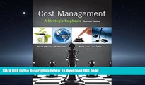 Best Price Edward Blocher Cost Management: A Strategic Emphasis Audiobook Download
