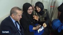 CB Erdoğan, 15 Temmuz şehidinin ailesini ziyaret etti