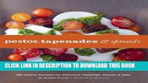 EPUB Pestos, Tapenades, and Spreads: 40 Simple Recipes for Delicious Toppings, Sauces, and Dips