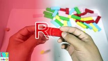 Colors for Children to Learn with Color Domino Toy - Colours for Kids to Learn - Learning Videos