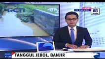 Banjir Tuban Mengakibatkan Tanggul Jebol dan Longsor