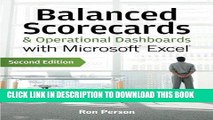 [PDF Kindle] Balanced Scorecards and Operational Dashboards with Microsoft Excel Full Book