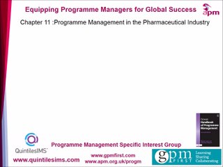 Chapter 11 Pharmaceutical industry: It is Challenging and Meticulous Planning is required