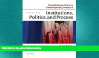 Audiobook Constitutional Law in Contemporary America, Vol. 1: Institutions, Politics, and Process