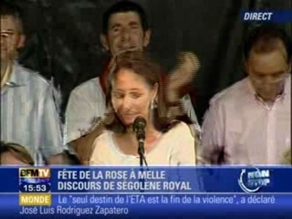Ségolène Royal-Discours de Melle 07-4/6