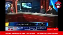 Sheikh Rasheed on PPP Corruption. . Imran Khan Just Smiling - Best Videos