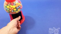 Learn Colours with Gumball Candy Machine! Dubble Bubble Gum Party!
