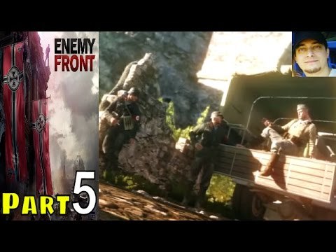 Enemy Front Walkthrough Gameplay Part 5 PS3 lets play playthrough Live Commentary