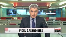 Former Cuban leader Fidel Castro dies at age 90