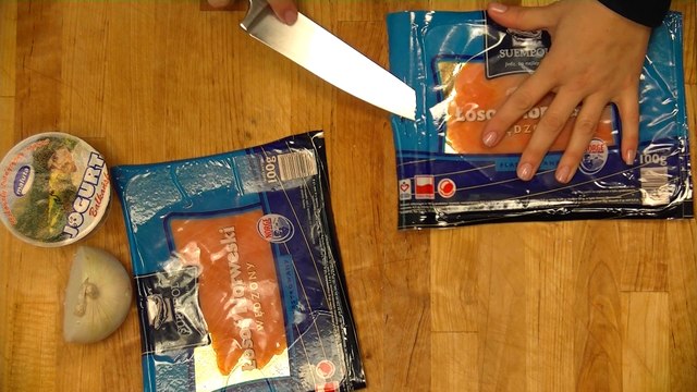 Domowy przepis na pastę z wędzonego łososia?