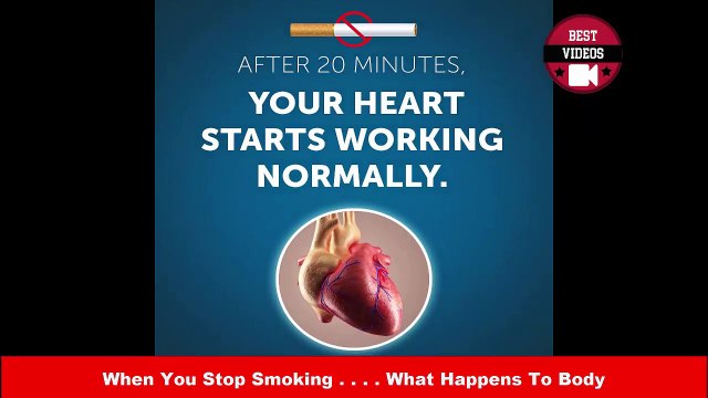 When You Stop Smoking . . . . What Happens To Body - Best Videos