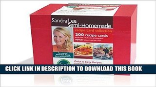 KINDLE Sandra Lee Semi-Homemade Recipe Card Collection PDF Ebook