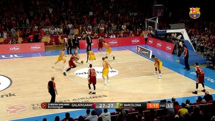[HIGHLIGHTS] BASKET (Eurolliga): Galatasaray - FC Barcelona Lassa (78-64)